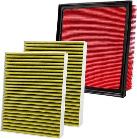 3PCS Cabin Engine Air Filter Kit Fits for 2018-24 Camry Hybrid,Avalon Hybrid,RAV4 Hybrid,Corolla,Highlander Hybrid,Sienna,Venza,COROLLA CROSS,ES300h,UX200,RX350h,NX450h+,CA12289,CF12157 in Kuwait
