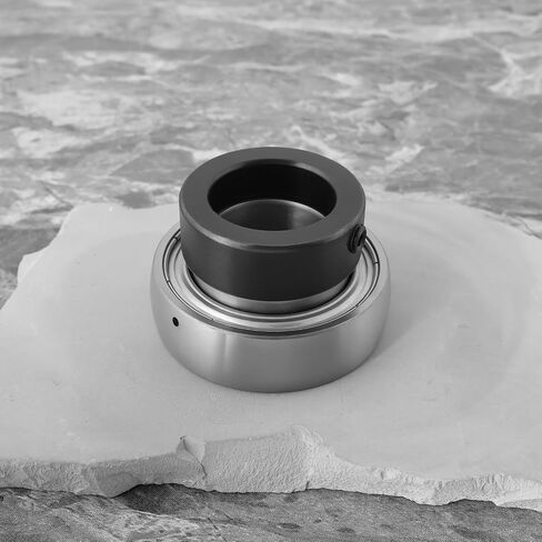 eMagTech 2pcs SA205-16 Eccentric Collar Locking Insert Bearing Suitable for Automobile Industry Papermaking Machinery Agricultural Machinery Inner 25.4mm, Diameter 52mm in Saudi Arabia