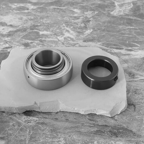 eMagTech 2pcs SA205-16 Eccentric Collar Locking Insert Bearing Suitable for Automobile Industry Papermaking Machinery Agricultural Machinery Inner 25.4mm, Diameter 52mm in Saudi Arabia