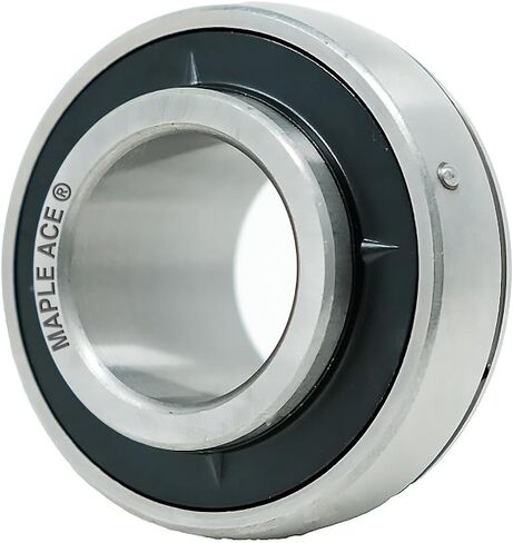 MAPLE ACE UC205-16 Insert Bearing 1" Bore, Spherical OD with Set Screws and Lubrication Hole in Saudi Arabia