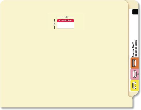 تسمية تنبيه الاسم لسماء المريض المكررة السلامة 2 "× 1" صفراء نصي أسود الطبيب in Kuwait
