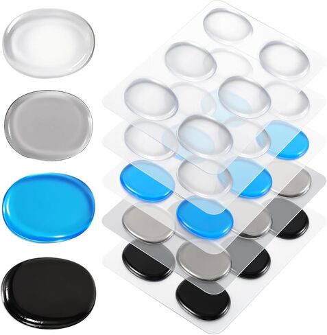 30 PCS Drumpeners Round Round Gel Drum Pads Soft Silicone Pads Palcs Plads Plads Mute Cute Palcs Multicolored MUNTING RECKERING FOR CYMBALS CONTRIN in Saudi Arabia