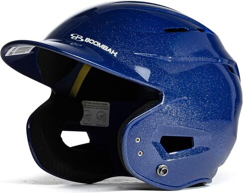 Boombah DEFCON Baseball/Softball Helmet Sleek Profile Metallic Gloss Solid - Multiple Color Options - 2 Sizes in Saudi Arabia
