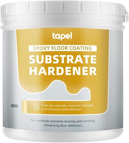 طلاء أرضي 3-in-1 الايبوكسي-قائمة رمادية 35 أوقية (54 قدم مربع) ، Primer+Paint+Clear Coat | الانتهاء غير القابل للانزلاق ، مقاوم للأشعة فوق البنفسجية لأرضيات المرآب الخرسانية ، الطوابق السفلية والمستودعات-تجفيف سريع in Saudi Arabia