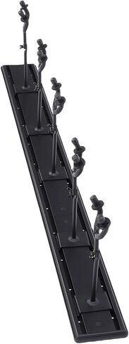 ZJchao Guitar Wall Mount Metal Hanger Rack Adjustable Hooks for 5 Instruments Space Saving Storage for Musicians in Saudi Arabia