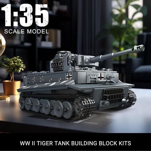 [جهاز التحكم عن بُعد/التطبيق] Mould King Moc Leopard 2 Tank Building Kits ، مجموعات كتلة بناء مركبة عسكرية ، مجموعات طرازات للبالغين ، ألعاب الصبي لهدايا عيد الميلاد وعيد الميلاد (1091 مساءً) in Saudi Arabia