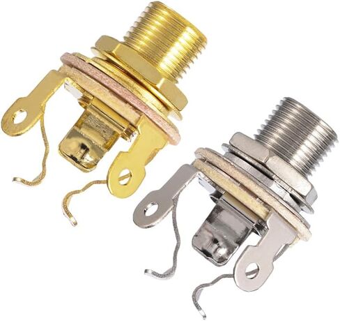 Ulfsaar Full-contact Output Jack for Guitar/Bass, with Mounting Hardware in Saudi Arabia