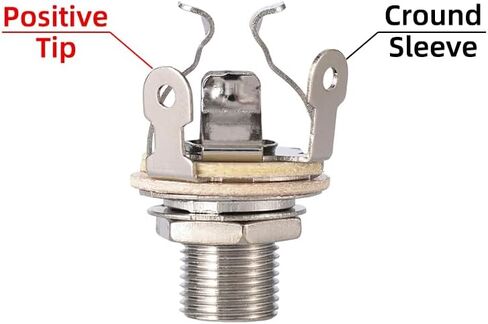 Ulfsaar Full-contact Output Jack for Guitar/Bass, with Mounting Hardware in Saudi Arabia