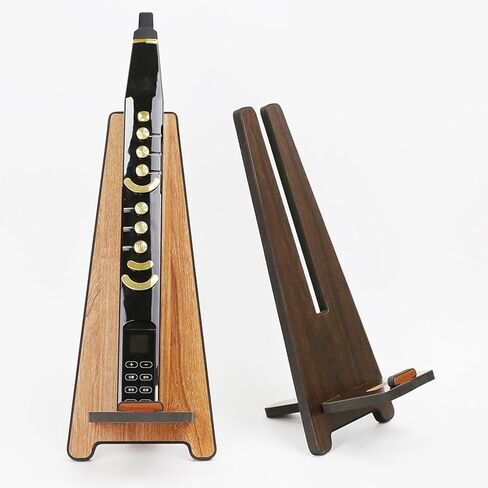 حامل أدوات الرياح الكهربائية العامة ، دعم الأدوات ، حامل أدوات الرياح الرقمية المحمولة ، Aerophone Stand للمبتدئين المبتدئين ، بني داكن in Saudi Arabia
