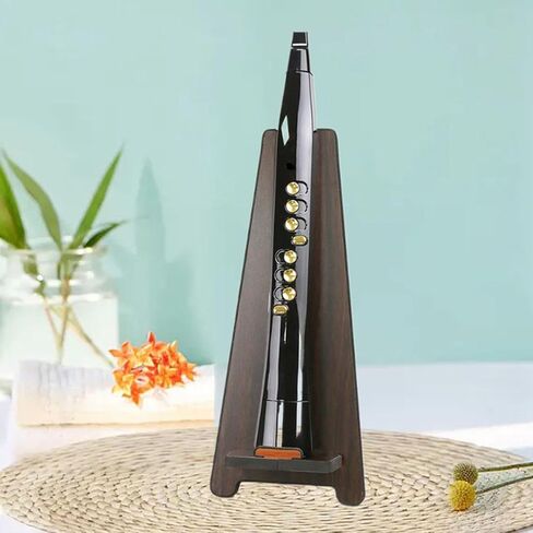 حامل أدوات الرياح الكهربائية العامة ، دعم الأدوات ، حامل أدوات الرياح الرقمية المحمولة ، Aerophone Stand للمبتدئين المبتدئين ، بني داكن in Saudi Arabia