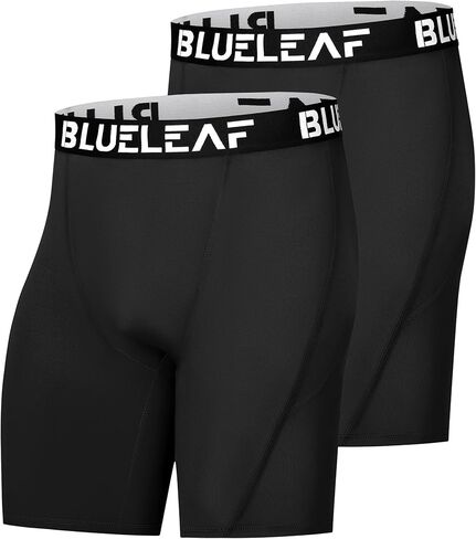 شورت Blueleaf للرجال شورتات رياضية يركض على شورتات شورت الأداء الرياضي طبقة التمرينات الداخلية in Kuwait