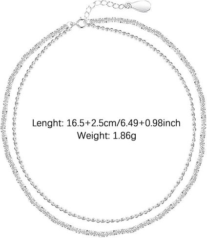 Dainty 925 Sterling Silver Birthstone Birclets for Women Zirconia solitaire Diamond Barelet Simple Sparkle Twisted Chair Bracelets Jewelry Jewelry Hisports لها in Kuwait