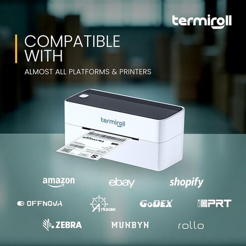 4x6 التسميات الحرارية-350 ملصقات/لفة-حرارية مباشرة ، غير معبدة-متوافقة مع Rollo ، Zebra ، Idprt ، Munbyn-لاصق قوي ، خالي من BPA-الدرجة التجارية بواسطة Termiroll by Termiroll in Saudi Arabia