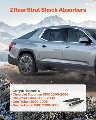 مجموعة Strutber Strutber Strutber Front Front ، صدمة 2PCs وتجميع الدعامة مع لفائف الربيع ، FIT 2007-2012 GMC Acadia ، 2008-2012 Buick Enclave ، 2009-2012 Chevrolet Traverse ، استبدل OE 11680/172518 in Saudi Arabia