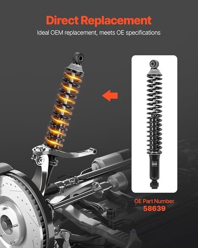 مجموعة Strutber Strutber Strutber Front Front ، صدمة 2PCs وتجميع الدعامة مع لفائف الربيع ، FIT 2007-2012 GMC Acadia ، 2008-2012 Buick Enclave ، 2009-2012 Chevrolet Traverse ، استبدل OE 11680/172518 in Saudi Arabia