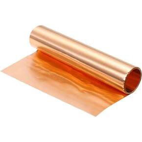 Patikil 0.3mm × 30 مم × 2000 مم لفة ورقة النحاس ، 99.9 ٪ شريط النحاس النقي بلوحة رقائق معدنية للمعاد in Kuwait