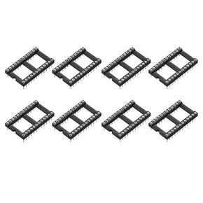 meccanixity 8pcs dip ic ic chip socket adapter 40 round pin ic ic ic it kit 2.54mm/0.1 "pitch for breadboard project ، pcb design in Kuwait