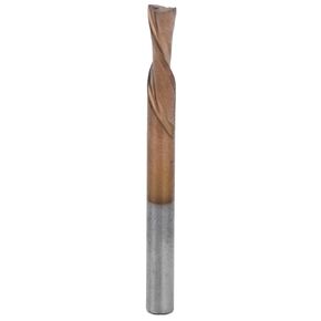 Hard Tungsten Steel CNC End Milling Cutter Double d Cutter for Wood Cutting Bronze (4*4*12*45L) in Kuwait