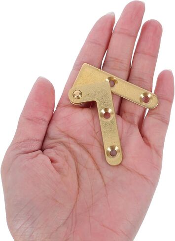 Uonlytech 2pcs 180 Copper Butt Hinge Rotatable Heavy Duty for Hidden Doors Easy Installation Invisible Design for Smooth Operation and Aesthetic Appeal in Saudi Arabia