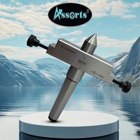 LATHE'S TAILSTOCK ATTACHMENT FOR METAL-TURNING IN TAPER PROFILE // EASY ENGINEERING MACHINE TOOL ACCESSORIES TO GIVE FREEDOM FROM OFF-SETTING THE TAILSTOCK OF YOUR LATHE MACHINE (MORSE TAPER 1MT) in Saudi Arabia
