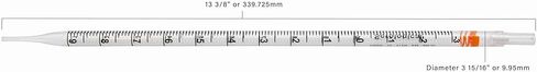 SPDS-10 Serological Pipette, 10ml Capacity by 0.1ml, Plastic, Sterile, Color Coded in Saudi Arabia