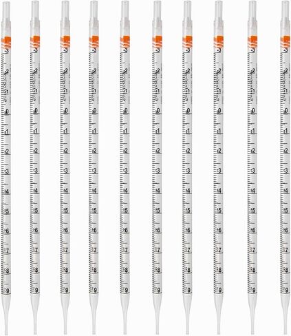 SPDS-10 Serological Pipette, 10ml Capacity by 0.1ml, Plastic, Sterile, Color Coded in Saudi Arabia