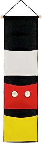 RUNROLE Narrow 3 Pocket Fish Extender Pixie Dust Gifts Cruise Door Decor | Easily Personalize, 8 in Width for Right Fit Cabin Door, Fish Extender Hanger for Gifts Exchange, Cruise Essentials Must Have in Kuwait
