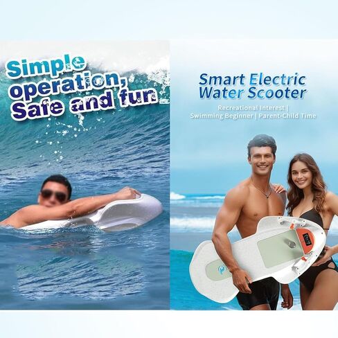 Electric Surfboard, High-Speed Jet Surfboard Smart Somatosensory Surfing Board Swimming Aids,Fits Adults,220V Camera Mount, Lightweight ABS Sea Scooter in Kuwait
