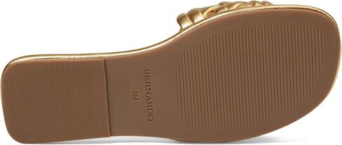 Bernardo Women's Troy Flat Sandals, Comfortable Chic Leather Slip-On in Saudi Arabia