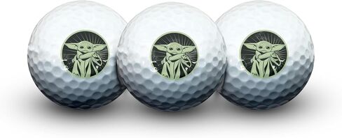 جهد فريق Le Golf Ball Pack of 3 Star Wars Grogu in Saudi Arabia