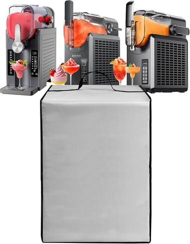 Frozen Drink Maker Cover Slushie Machine Lid Heavy duty Dustproof Nylon Case for INOVIVA Slushy Maker/for BKPPM Frozen Drink Maker/Frozen Margarita Machine, 68 oz in Saudi Arabia