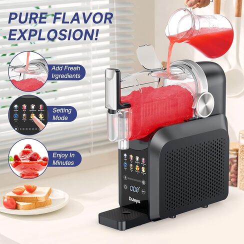 آلة 8-in-1 Slushie للمنزل-68 أوقية ، لا حاجة للجليد ، شاشة LED ، صانع المشروبات المتجمد ذاتية التنظيف-مثالي للملل ، اللبن ، عصير مارغريتا ، فراب ، والمزيد in Kuwait