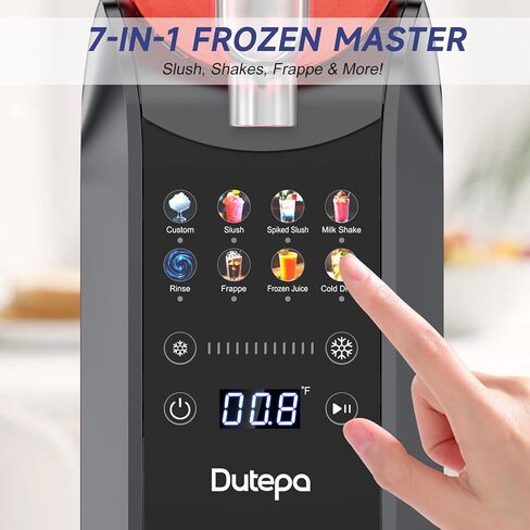 آلة 8-in-1 Slushie للمنزل-68 أوقية ، لا حاجة للجليد ، شاشة LED ، صانع المشروبات المتجمد ذاتية التنظيف-مثالي للملل ، اللبن ، عصير مارغريتا ، فراب ، والمزيد in Kuwait