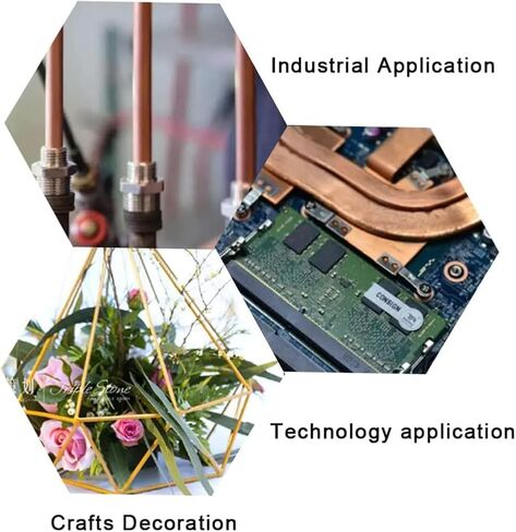 يستخدم T2 Tubper Tube لزينة البستنة في صناعة الآلات ، سمك الجدار 0.2 مم طول 500 مم ، 8.6 × 9mm in Kuwait