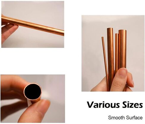 يستخدم T2 Tubper Tube لزينة البستنة في صناعة الآلات ، سمك الجدار 0.2 مم طول 500 مم ، 8.6 × 9mm in Kuwait