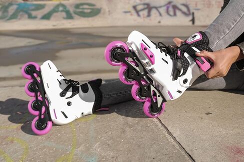 Rollerblade Apex Junior Adjustable Fitness Inline Skate, in Saudi Arabia