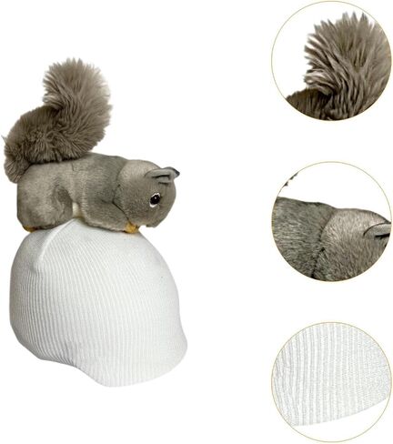 Yiju Squirrel Snow Snow Cover Cover Cover Cover Helmet Decoration الأنيقة الإبداعية الجميلة الجميلة غلاف خوذة التزلج على التزلج على التزلج على الجليد in Saudi Arabia