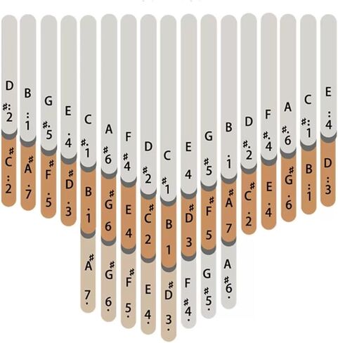 Kalimba For Beginners Thumb Piano 42-note Kalimba Double-layer Kalimba Finger Piano in Saudi Arabia