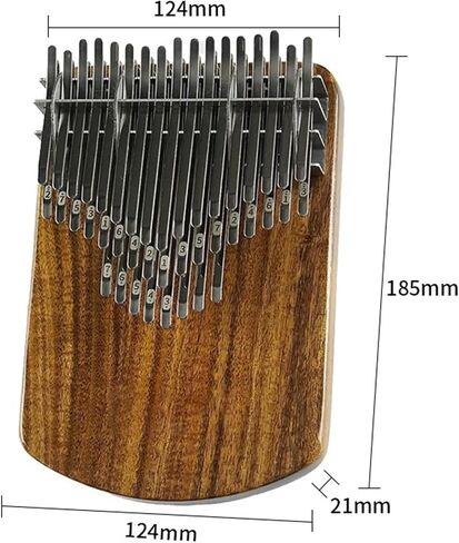 Kalimba For Beginners Thumb Piano 42-note Kalimba Double-layer Kalimba Finger Piano in Saudi Arabia