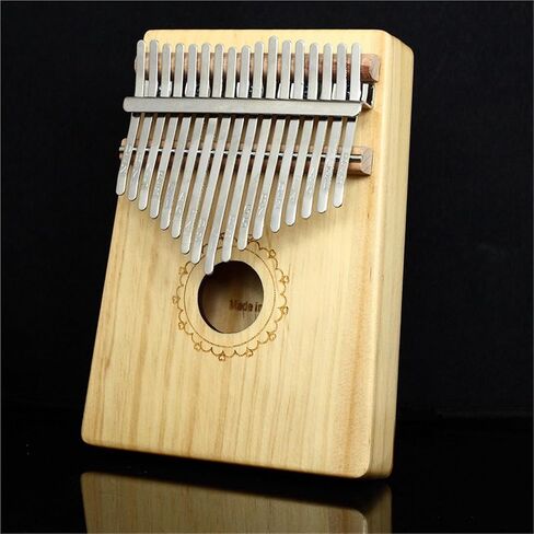 Kalimba للمبتدئين Pine Thumb Piano 17-tone Piano Kalimba Musical Musical Vinger Piano (Style 31) in Kuwait