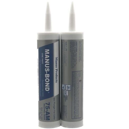 Belgrade Parts & Service, Inc. Manus Products 75AM Sealant 10.1 oz. Cartridge, Gray/Grey (2 Pack) in Kuwait
