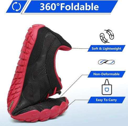 SAGUARO Womens Mens Barefoot Shoes Minimalist Trail Runner Wide Toe Box Zero Drop Outdoor Cross Training Shoe in Saudi Arabia