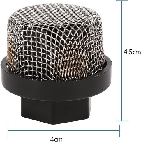 ZJchao 1pc Inlet Suction Strainer Mesh Filter Suction Pipe Paint Sprayer Inlet Strainer Metal Sprayer Paint Parts for 390 395 495 in Saudi Arabia