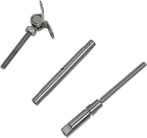 10 PC Marine Boat SS 316 Swageless & Deck Toggle Totluckle for 3/16 "Cable Wire in Saudi Arabia
