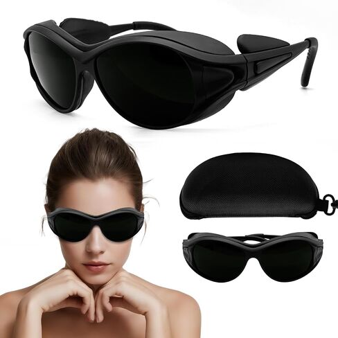 Wrap-Around Laser Safety Glasses, UV Protection, for Tanning, Laser Hair Remova in Saudi Arabia