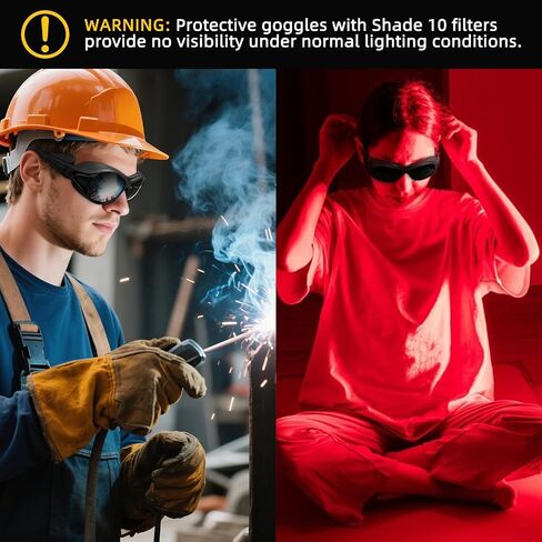 Wrap-Around Laser Safety Glasses, UV Protection, for Tanning, Laser Hair Remova in Saudi Arabia