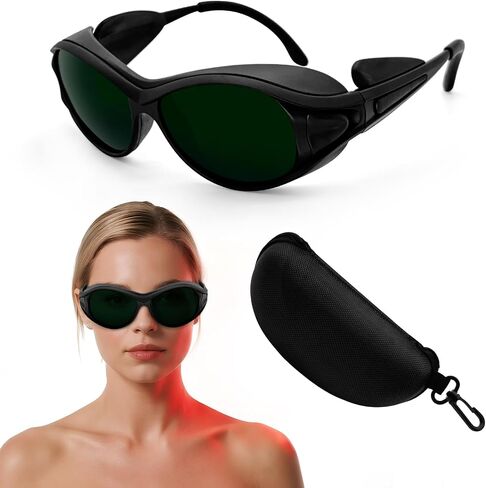 Wrap-Around Laser Safety Glasses, UV Protection, for Tanning, Laser Hair Remova in Saudi Arabia