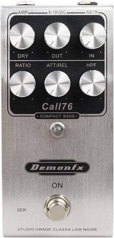 Demonfx CALL76 Compact FET Bass Compressor Fast US Ship in Kuwait