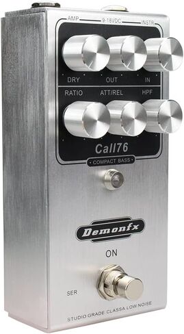 Demonfx CALL76 Compact FET Bass Compressor Fast US Ship in Kuwait