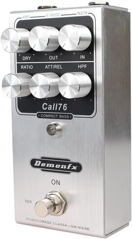 Demonfx CALL76 Compact FET Bass Compressor Fast US Ship in Kuwait